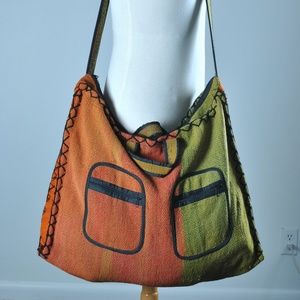 Peruvian handmade tote bag